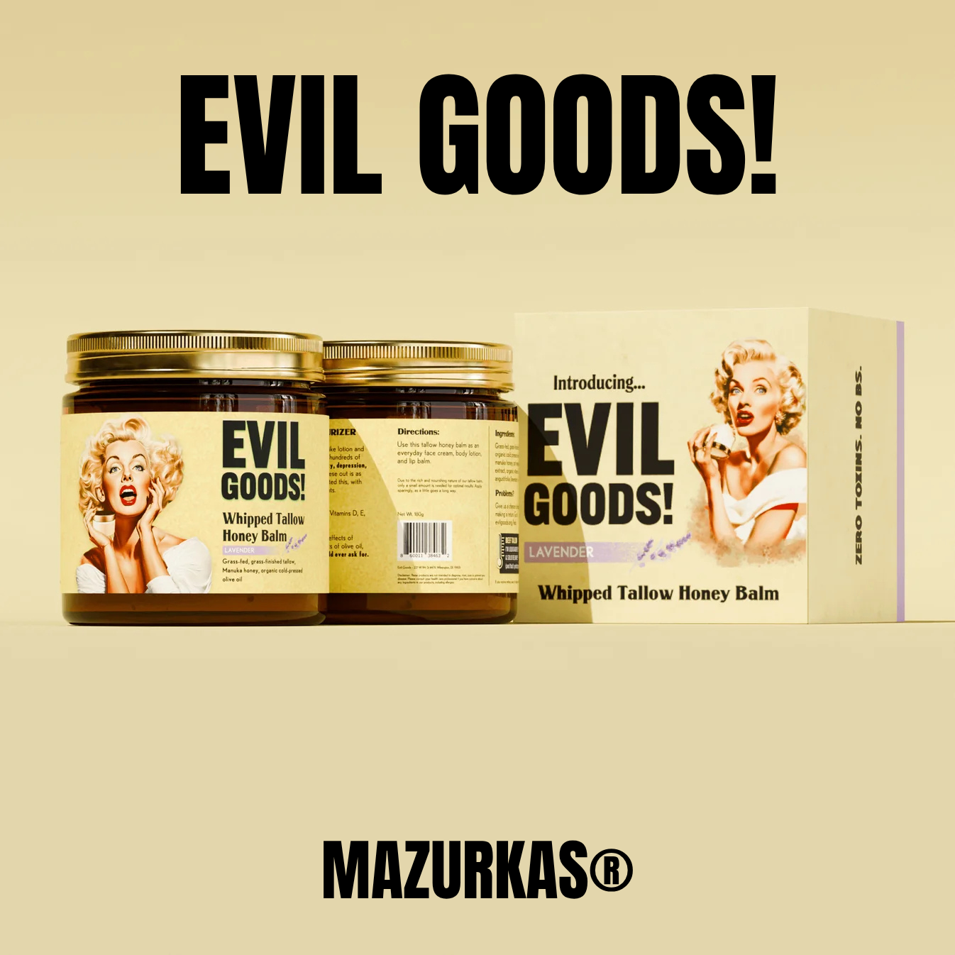 EVIL GOODS™ | Balsamo de ternera y miel