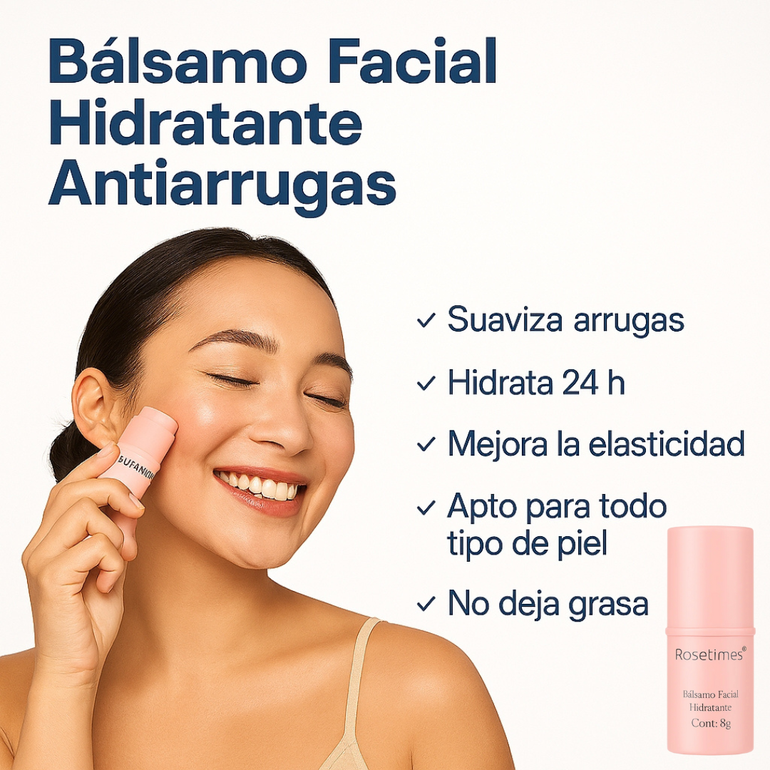 Rosetimes® | Bálsamo Facial Hidratante Antiarrugas
